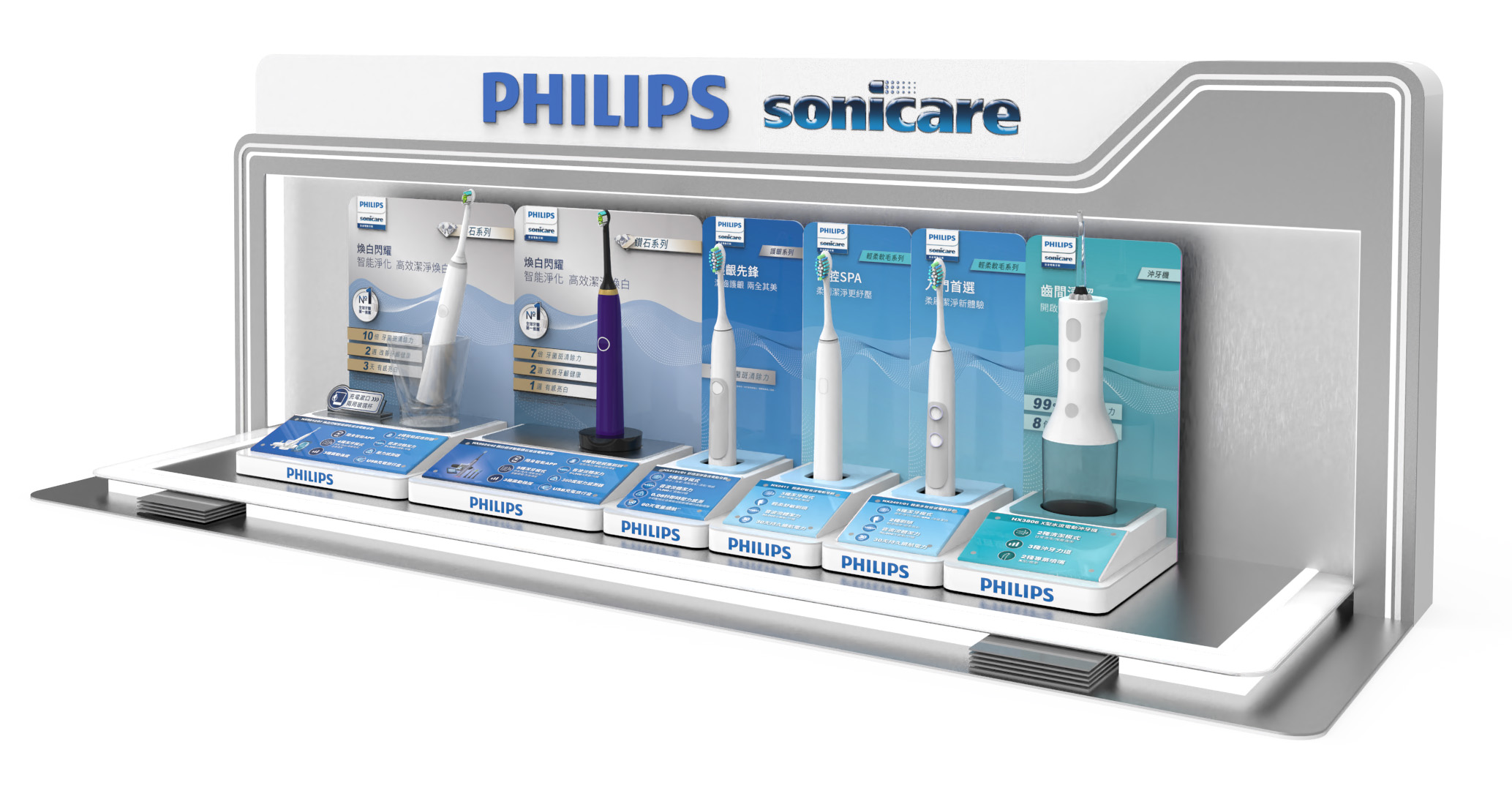 PHILIPS-全國電子-專區展示架