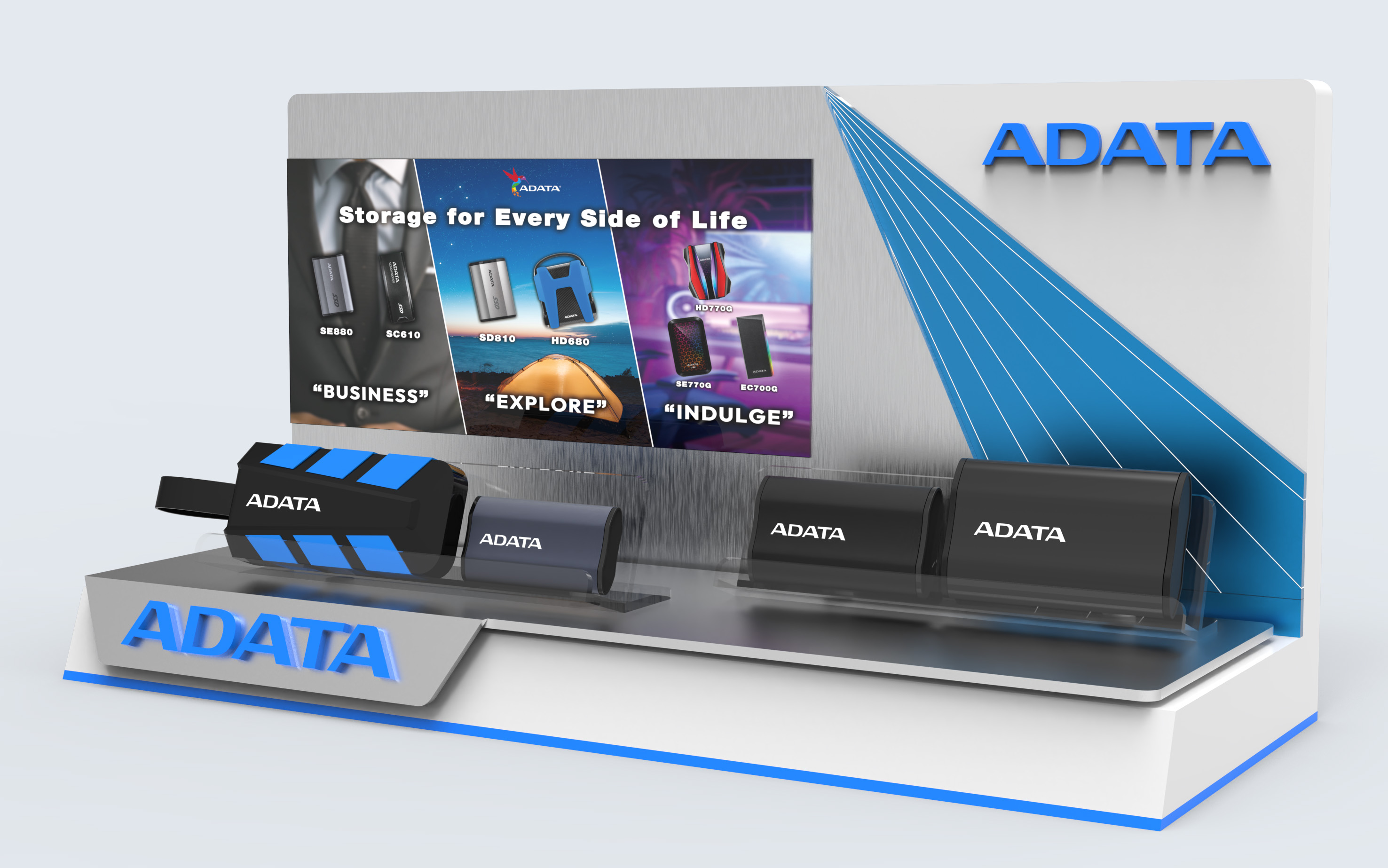 ADATA-展示架