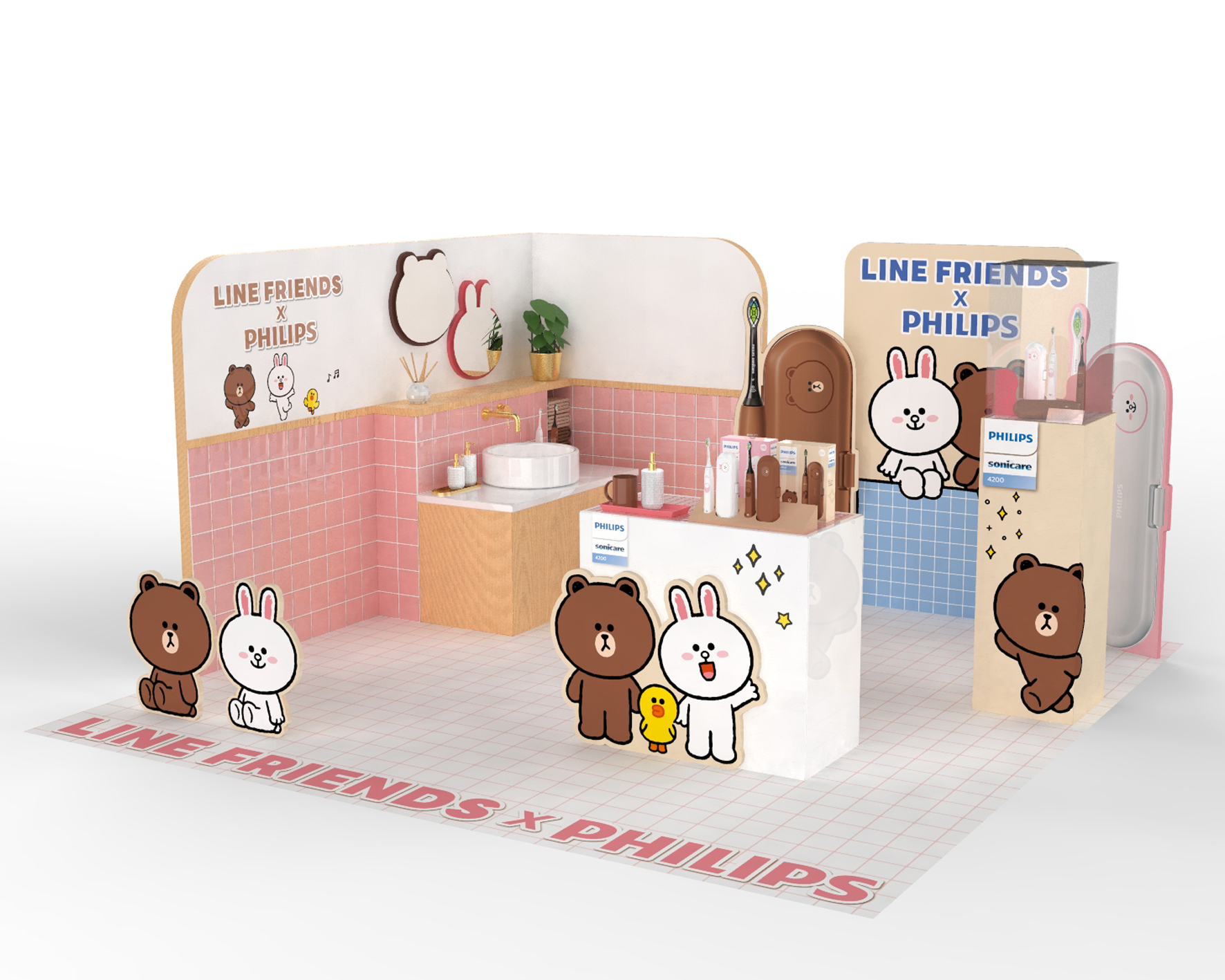 PHILIPS  x LINE FRIENDS 百貨活動