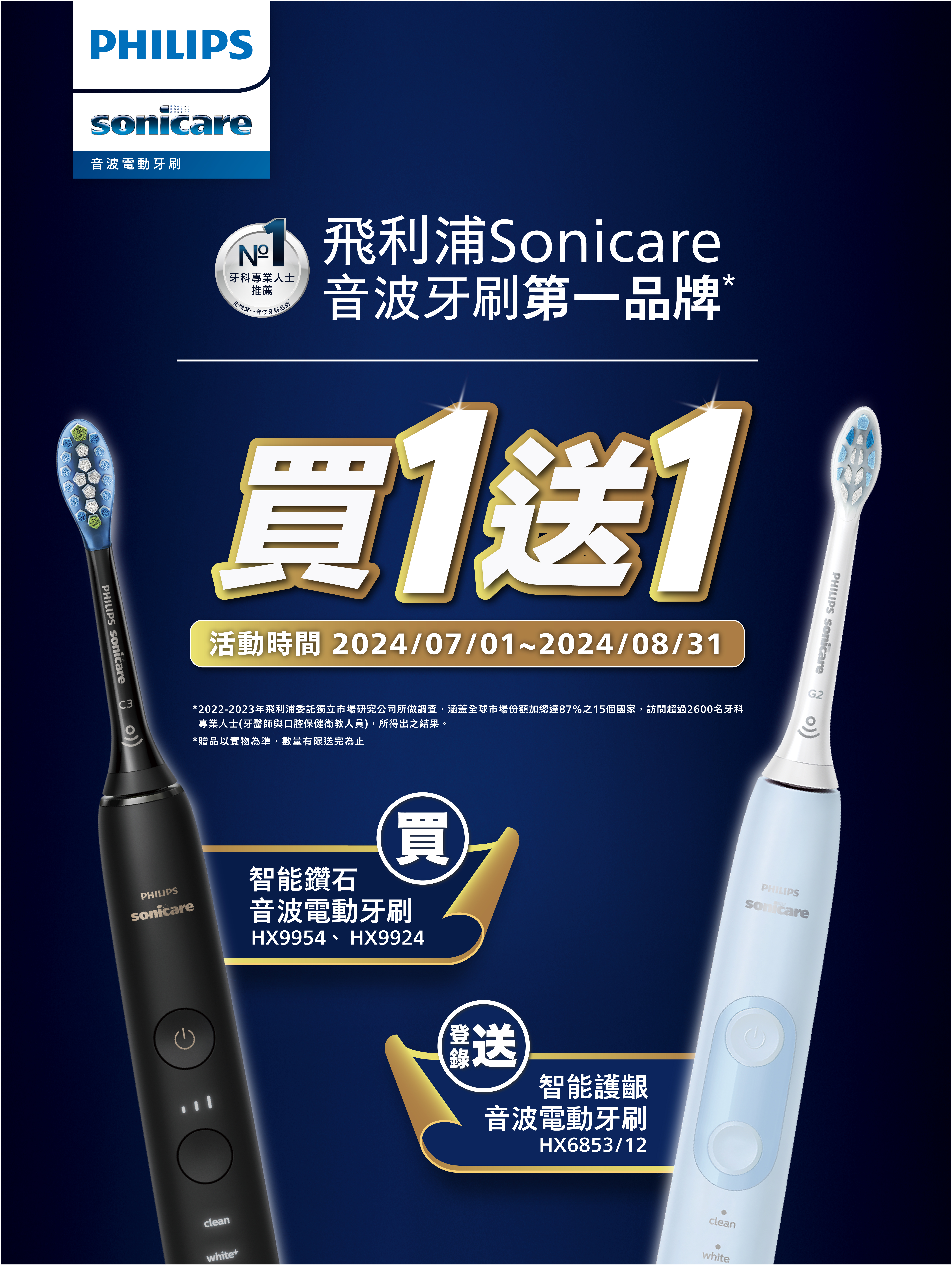 PHILIPS-OHC 買一送一活動